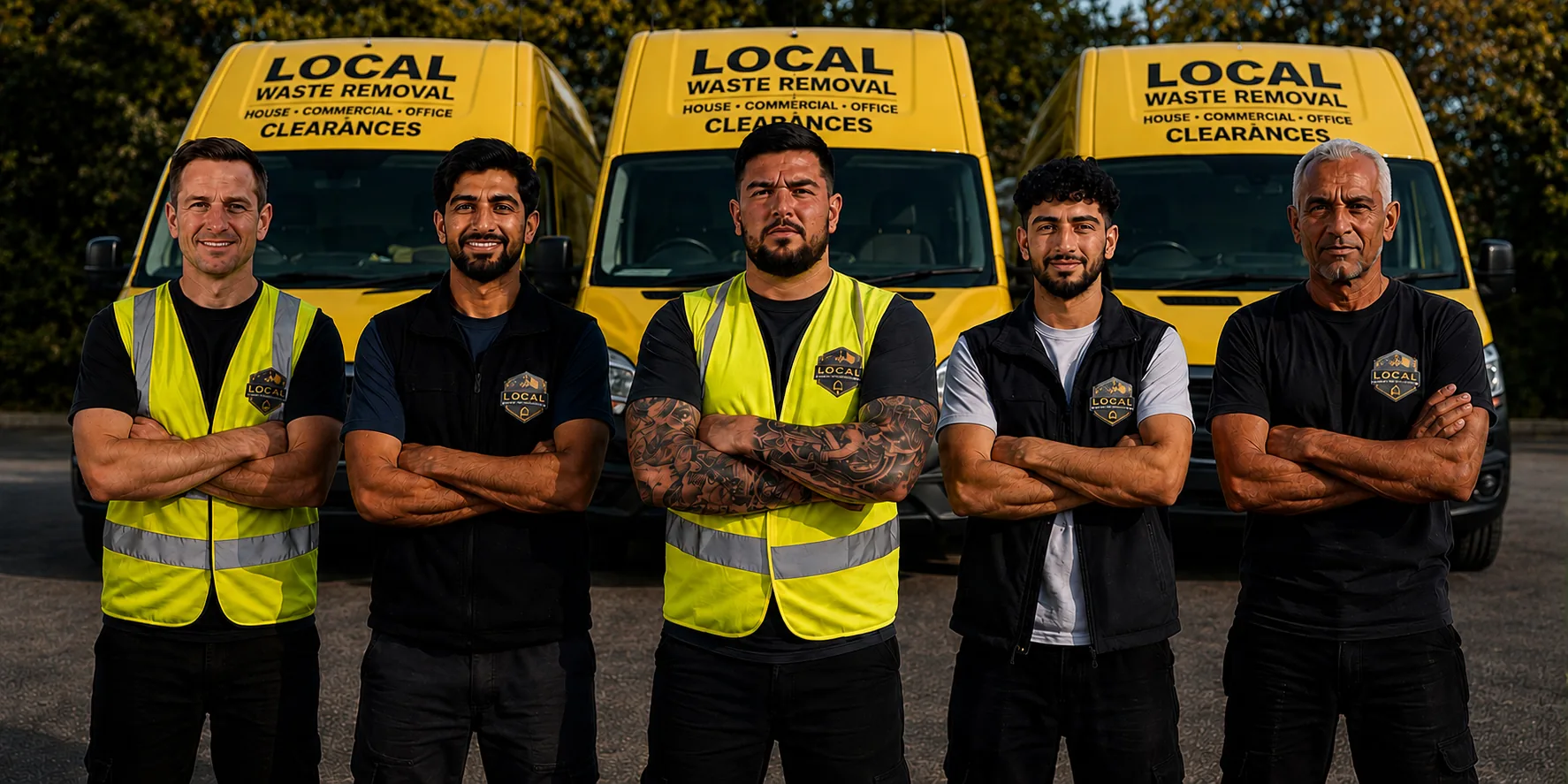 Crew of Local Waste Removal